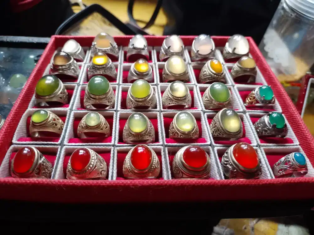 AKSESORIS BATU AKIK BEBAGAI JENIS