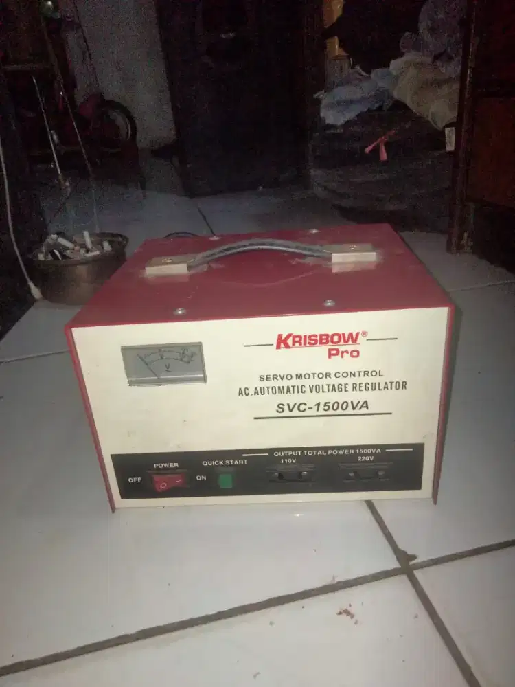 jual stabilizer barang x ada yg minat