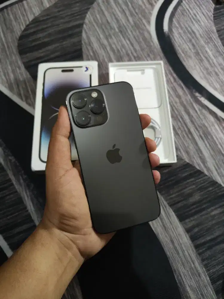 Iphone 14 promax 128gb ibox fullset mulus