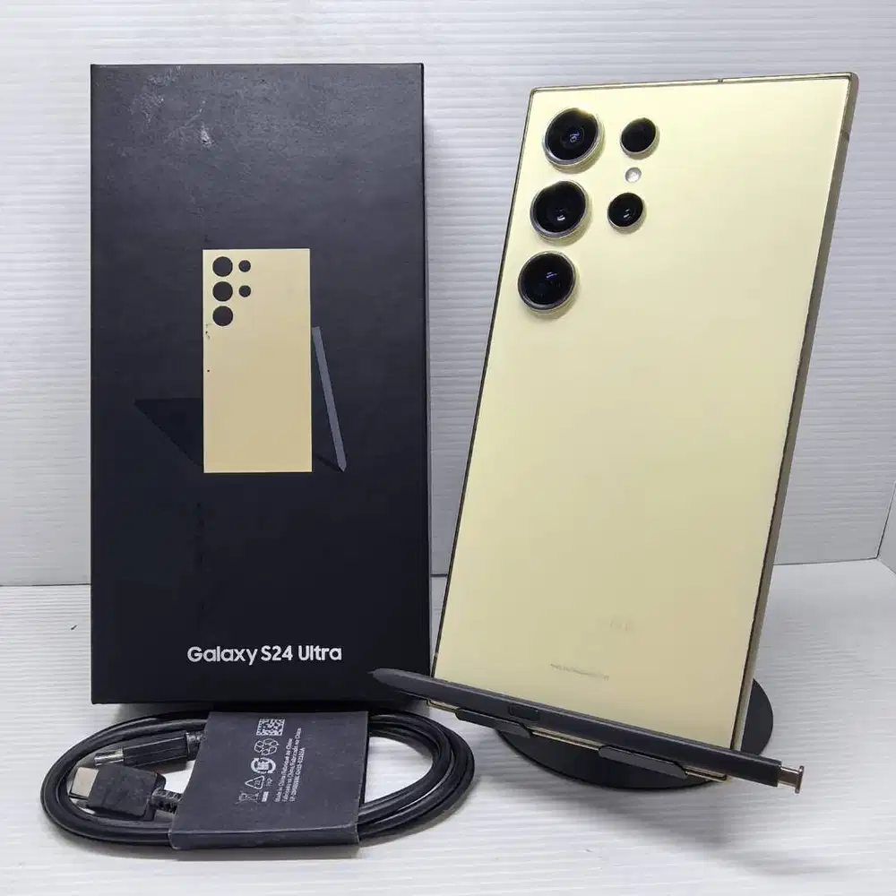 FULLSET NO MINUS SAMSUNG GALAXY S24 ULTRA 5G  12/256 Titanium Yellow E