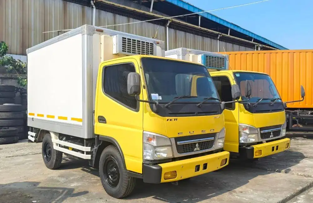 4unit CDE Mitsubishi Coltdiesel FE71 Engkel box pendingin 2022 bok