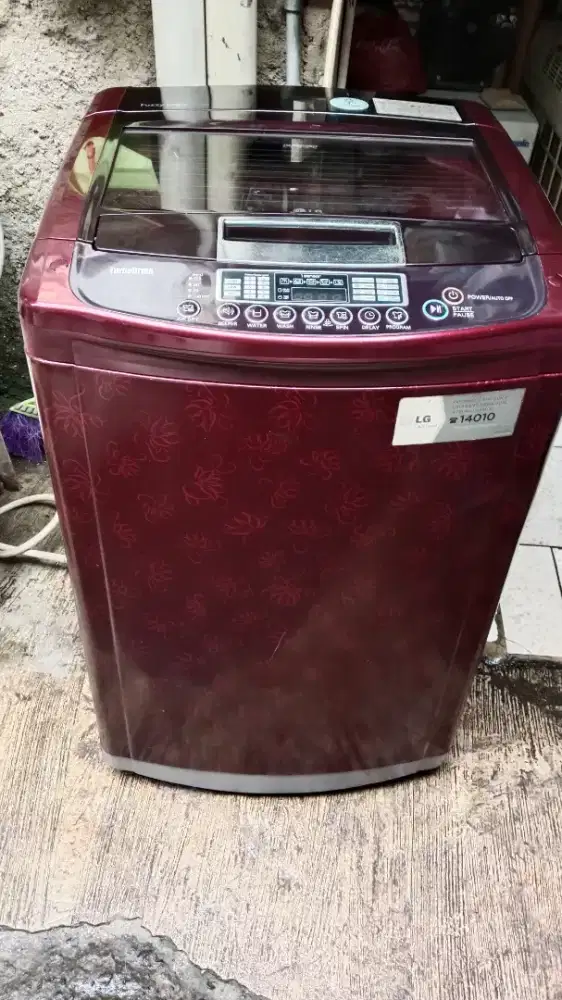 Meain cuci second jumbo 11kg merk LG