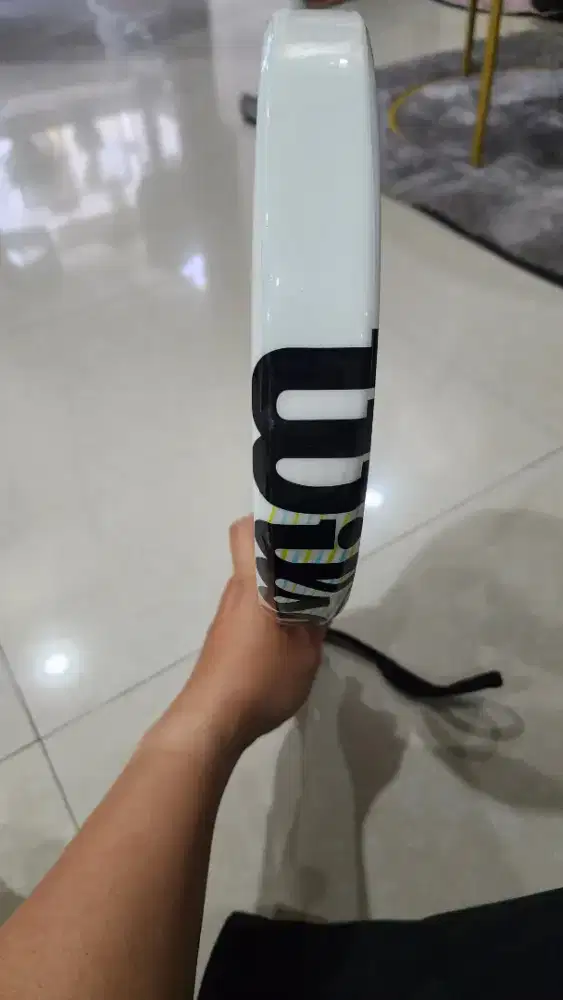 Raket padel Wilson optix white v1 mulus like new