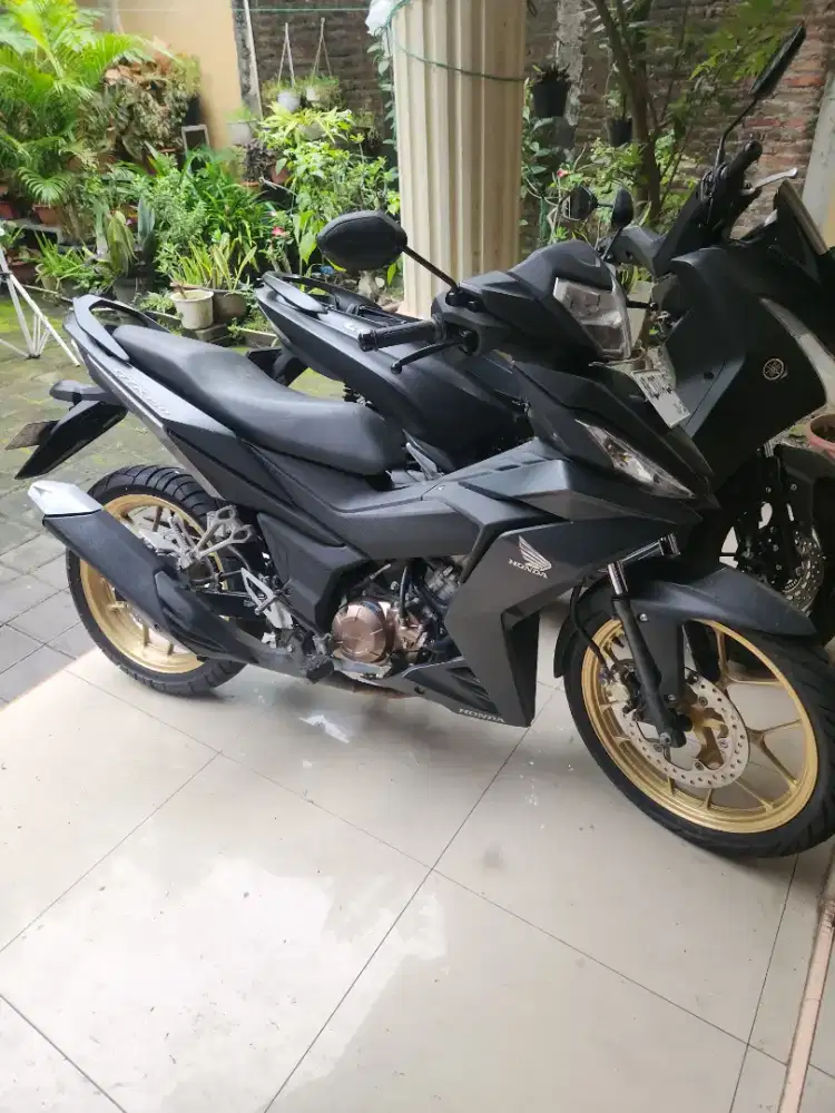 Supra gtr 150 hitam doff 2018 gbm