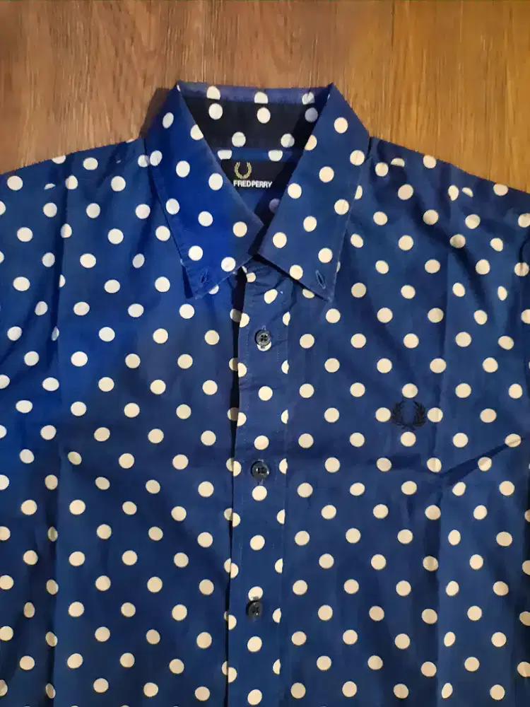 Polkadot. Fred perry. Size. S/M.