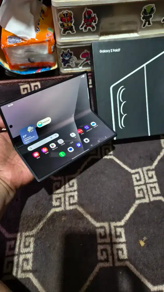 Samsung Z Fold 7 Sein 512Gb Mulus Normal Bisa Tuker Tambah