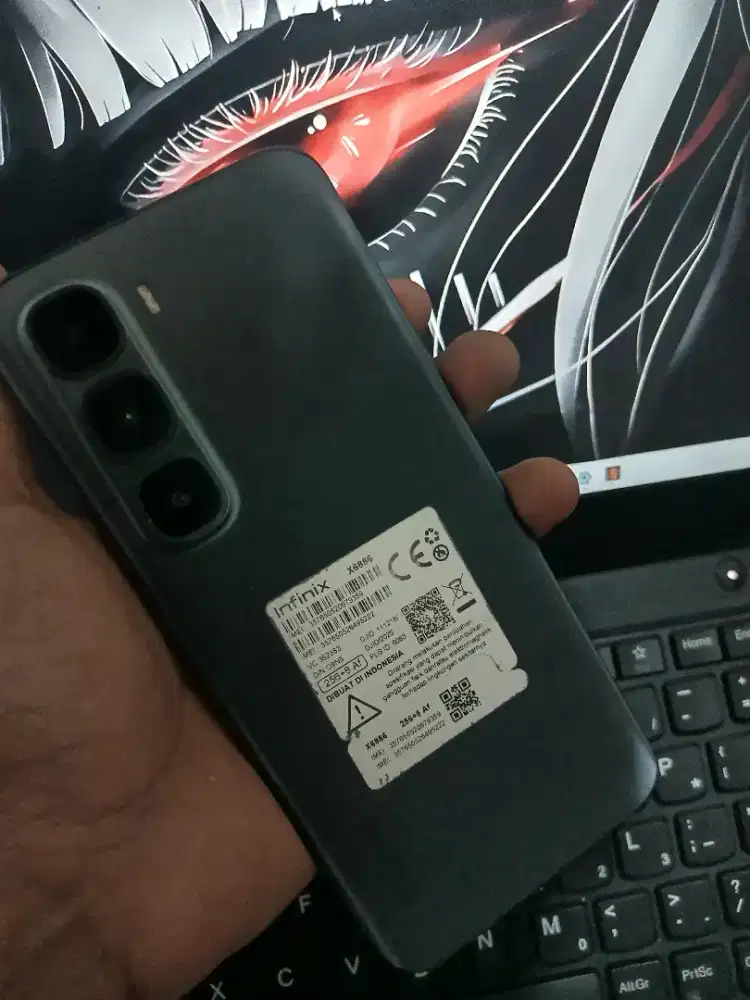 Infinix hot 60 pro+ 8+8/256 fullset garansi sampe oktober