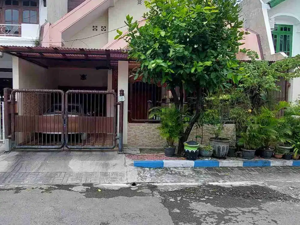 jual rumah baruk utara pondok nirwarna dekat superindo merr surabaya timur