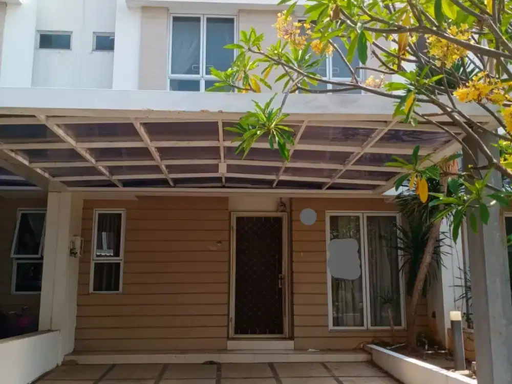 DISEWAKAN RUMAH DI CLUSTER DEPAN JAKARTA GARDEN CITY CAKUNG