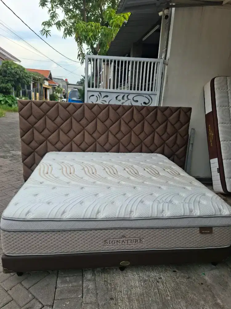 Lady America Signature uk 200x200 set dipan sandaran asli bawaan