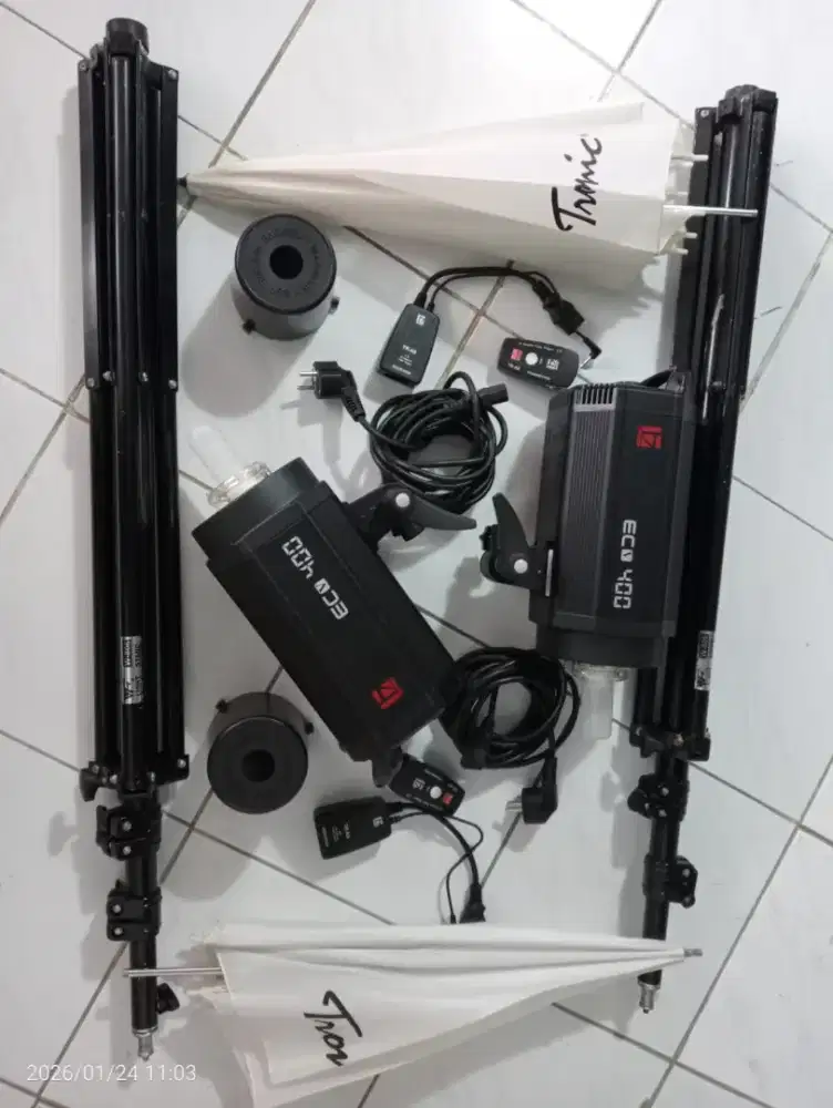 Jual Lampu studio JINBEI ECV 400