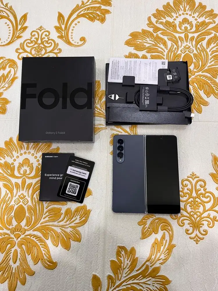 Samsung Z Fold 4 256gb Second Fullset Original Ex Resmi