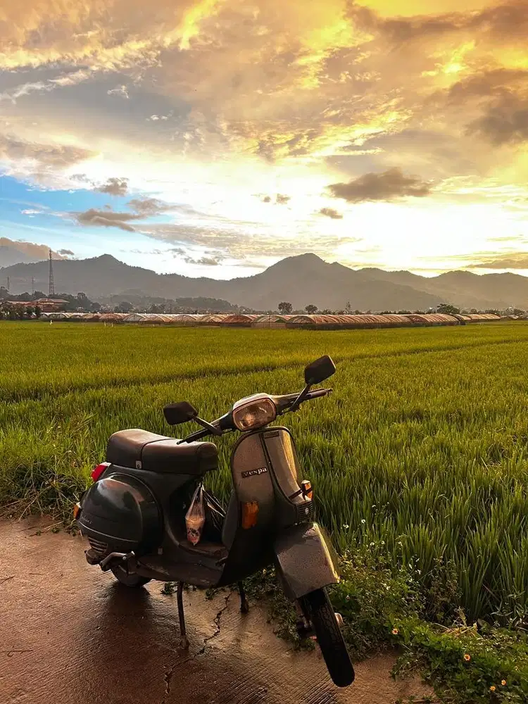 jual vespa exlusive 2 tahun 1996