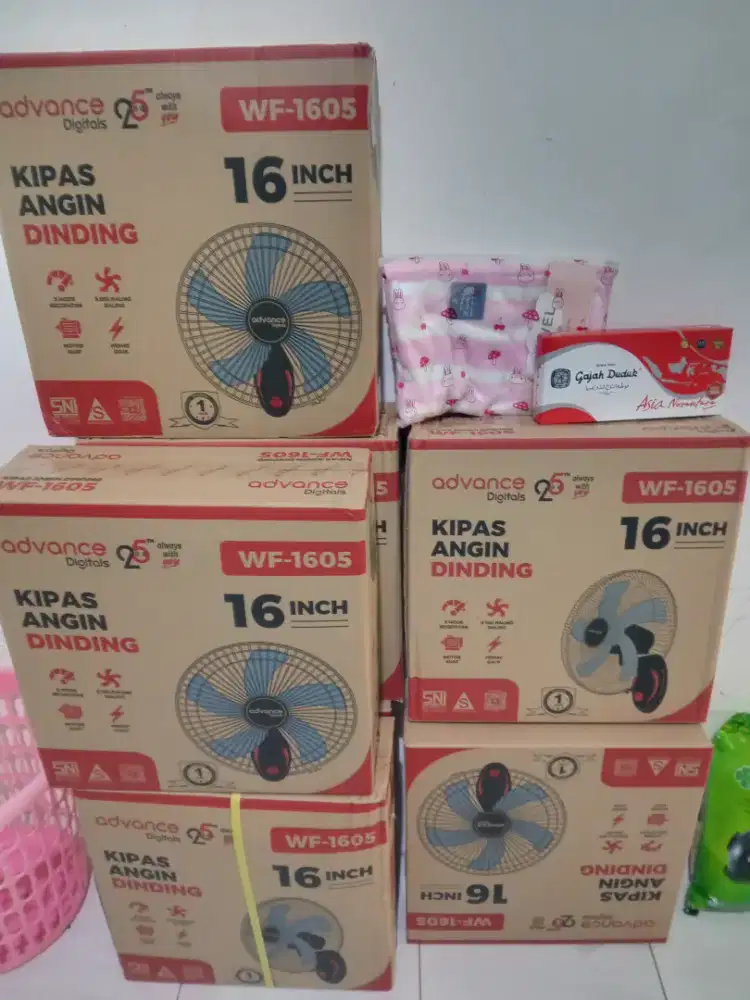 Kipas angin dinding advance 16 inch