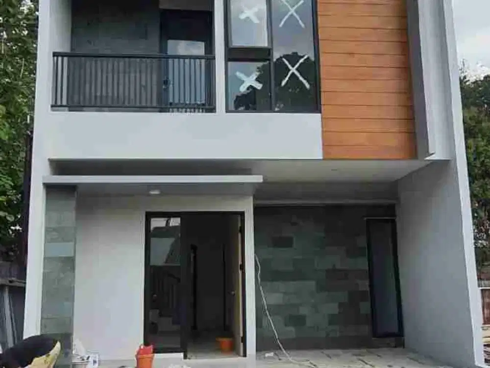 SANGAT MURAH RUMAH 800 JUTAAN FREE AC, LOKASI DEKAT KE JALAN RAYA