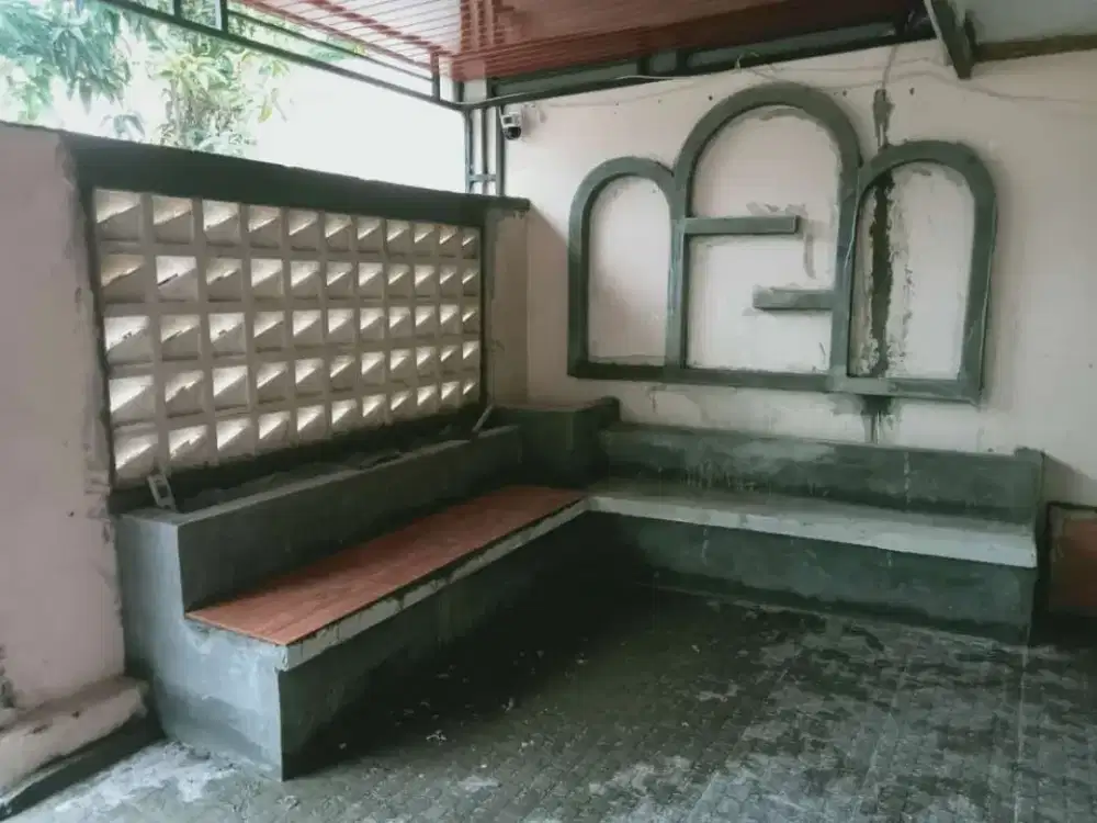Bangku taman/dekorasi taman