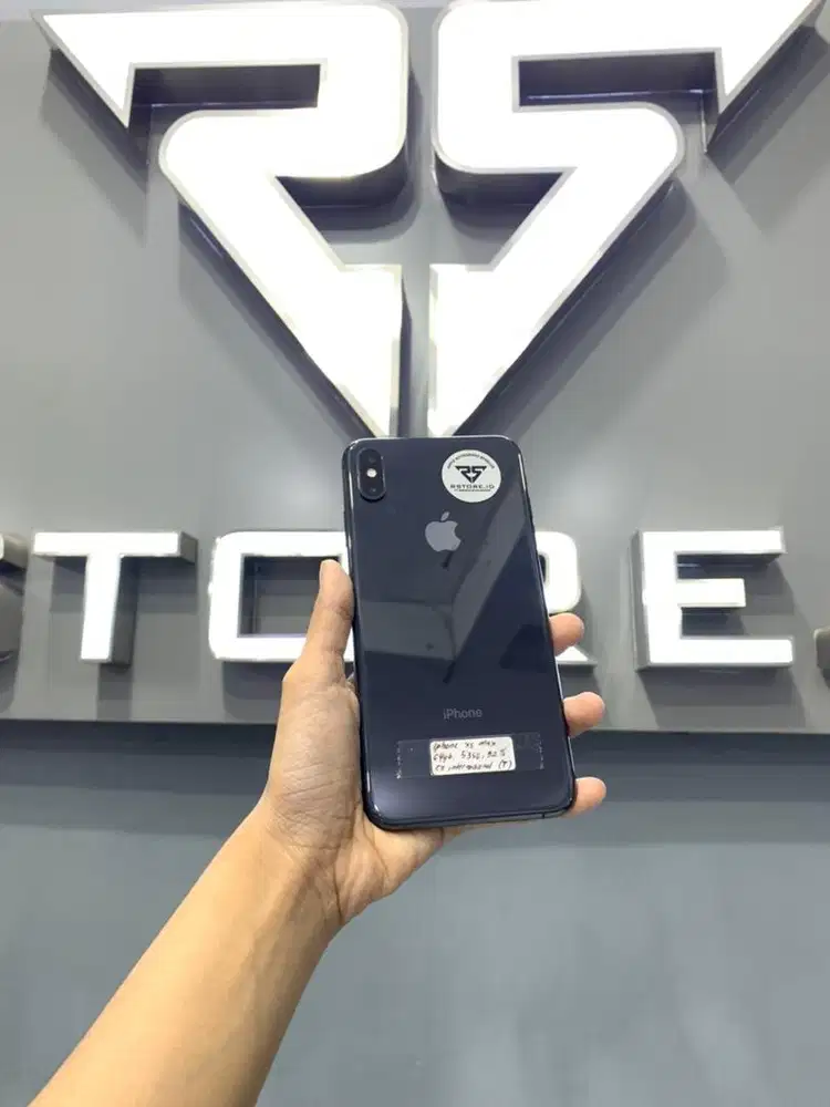 iPhone Xs Max 64Gb Fullset, Ex garansi Internasional Terdaftar