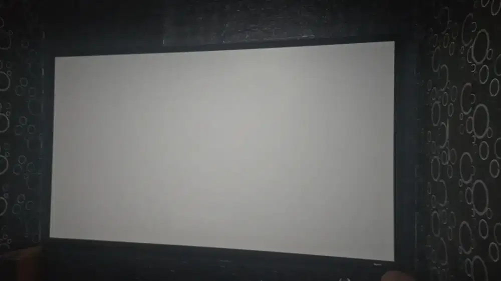 Layar projector fixed frame aluminium