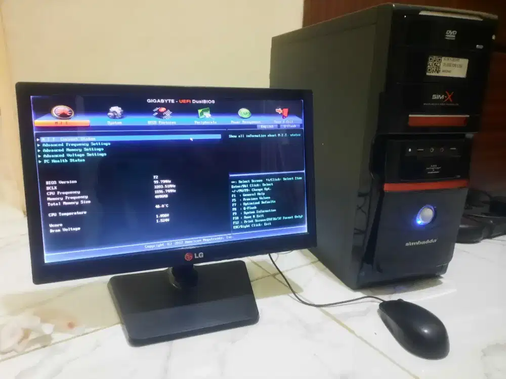 Jual BU Cepat Komputer Core,i3,Ram8gb Layar-16in(Minus Hdd Kosong)COD