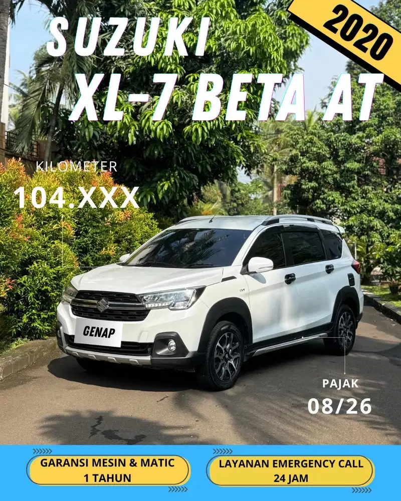 SUZUKI XL-7 BETA 2020 AT MATIC GENAP