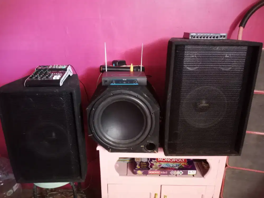 Monggo yg mau Budek q tonggone kulo sade sound horeq siap Pakai