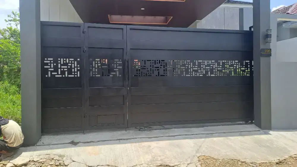 Bengkel las pembuatan pagar kanopi dll