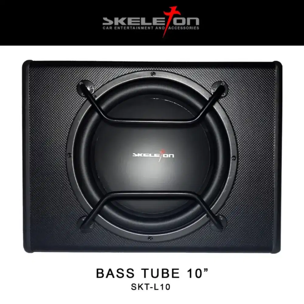 Bass Tube Skeleton 10 inch