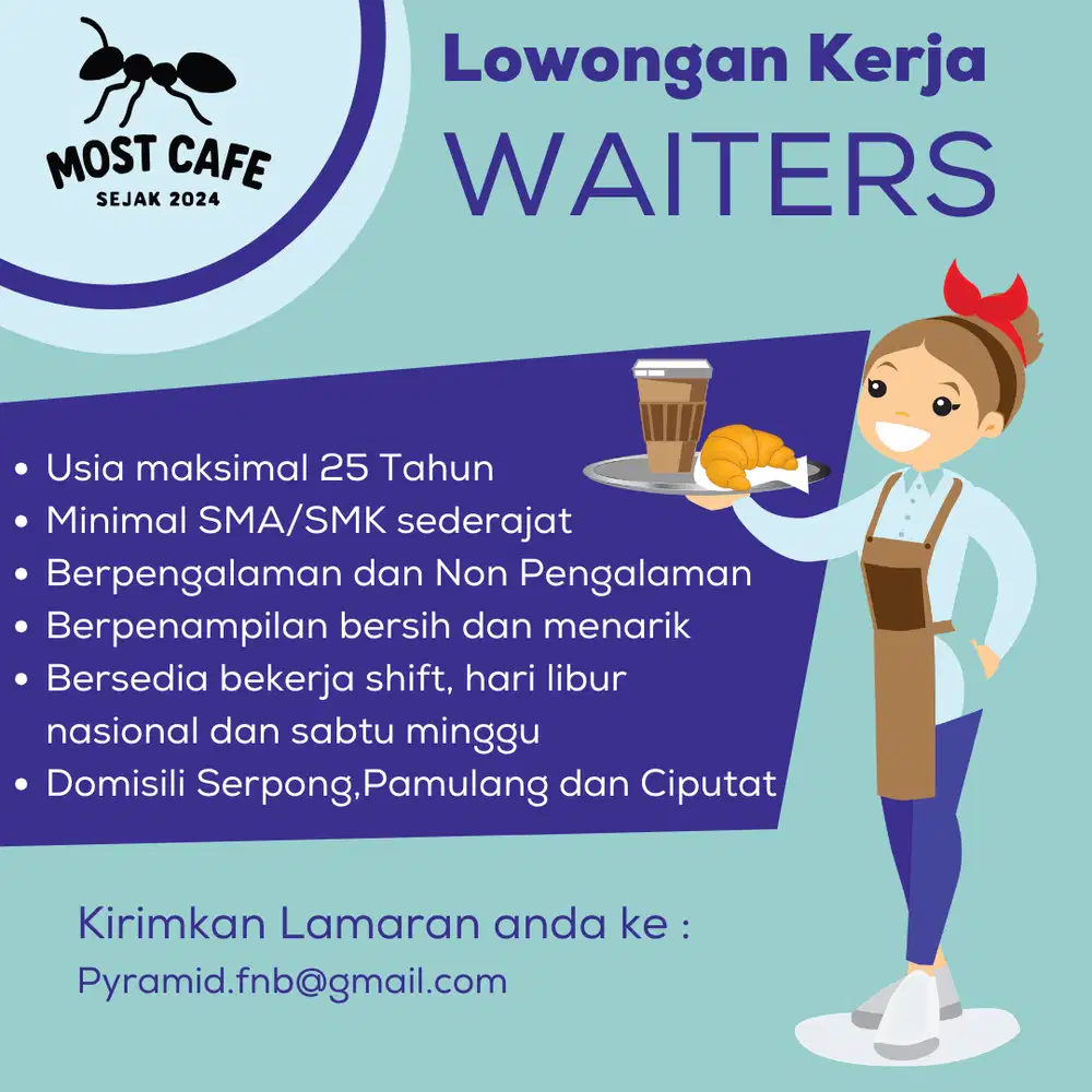 Lowongan Waiters