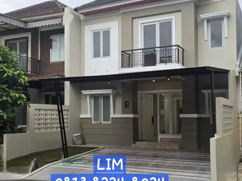 rumah bagus cozy siaphuni rangka baja ringan kota wisata cibubur jakarta timur