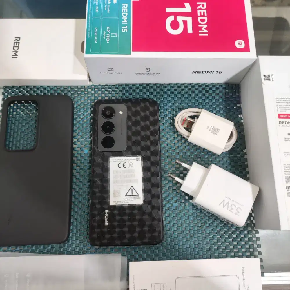 Redmi 15, 8/128Gb Fullset, bisa TT
