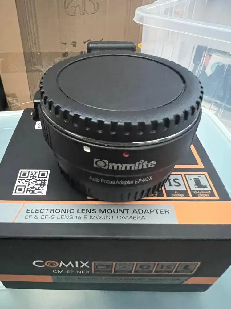 adaptor lensa EF & EF-S to E-Mount