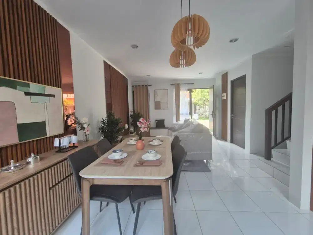 DIJUAL RUMAH FULL FURNISHED CLUSTER DAYANA