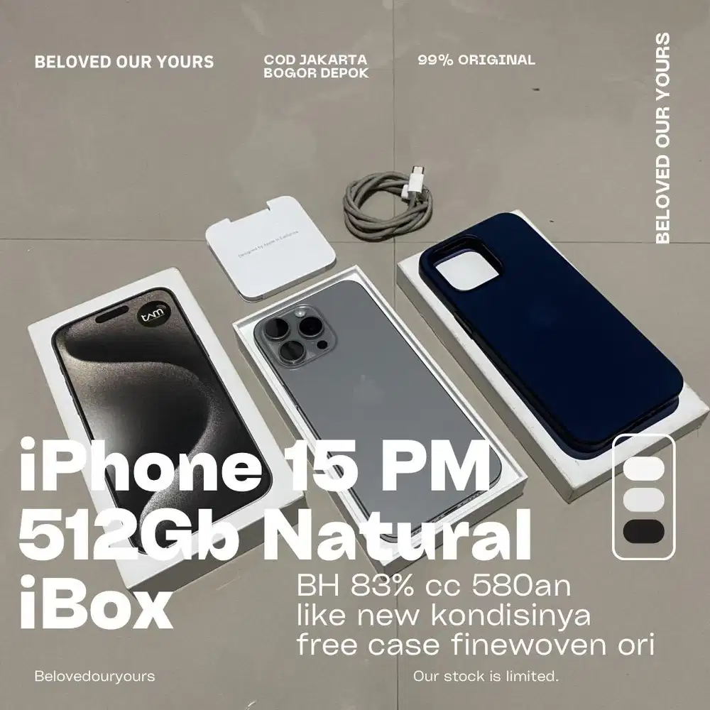 iPhone 15 PM 512Gb Natural Titanium exiBox