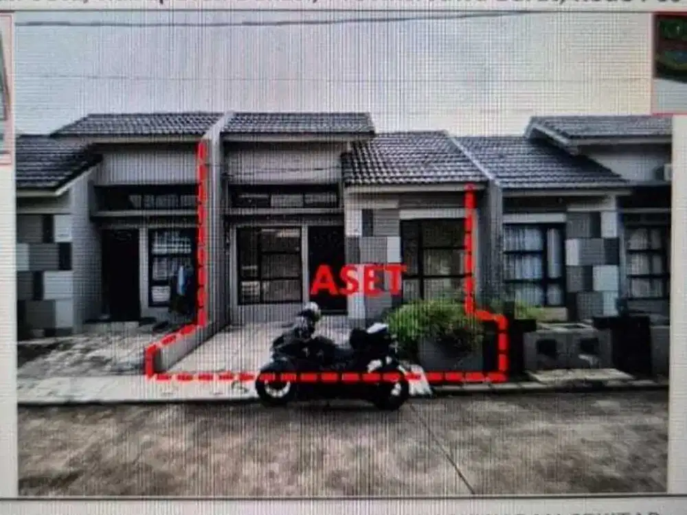 Dijual Lelang Rumah di Perum Harvest City Cileungsi Bogor Jawa Barat