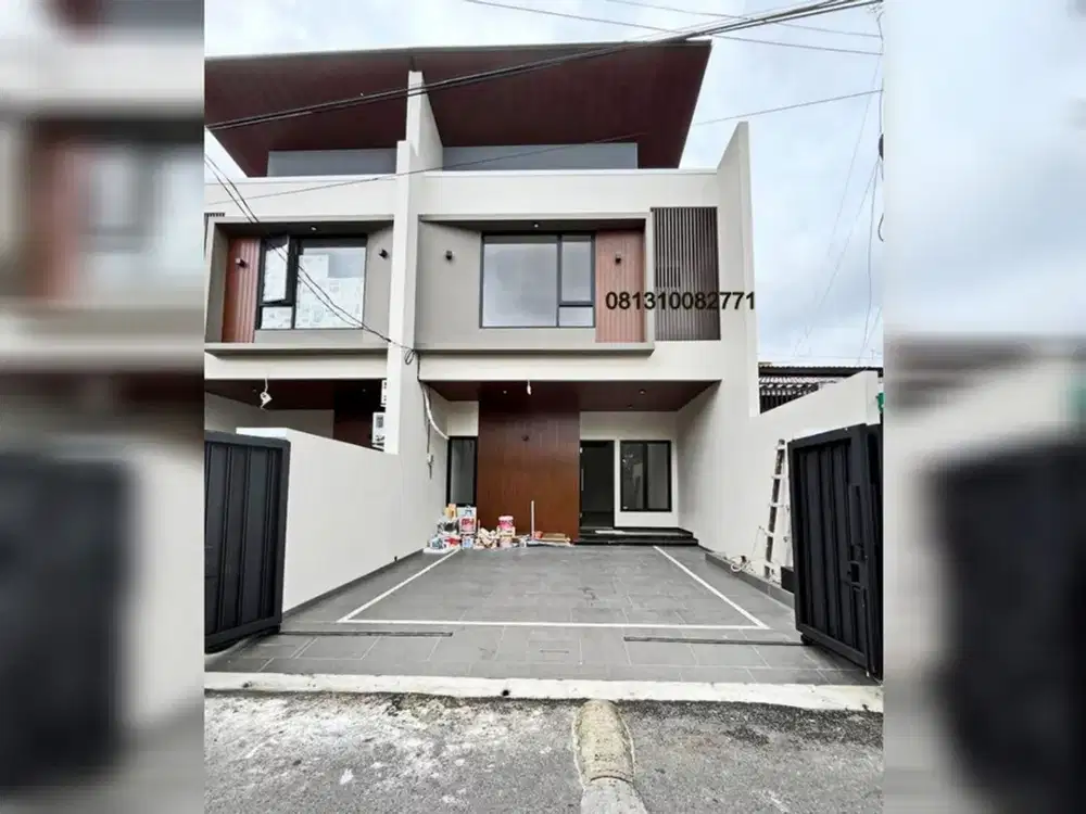 Rumah Baru Modern Minimalis Di Rawamangun Jakarta Timur