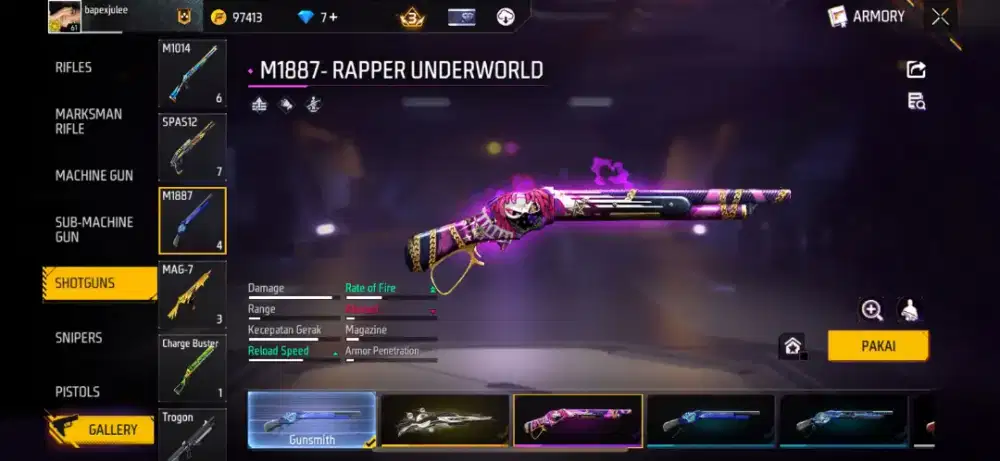 JUAL BELI AKUN FF AMANAH TERPERCAYA MINAT PM MIMIN