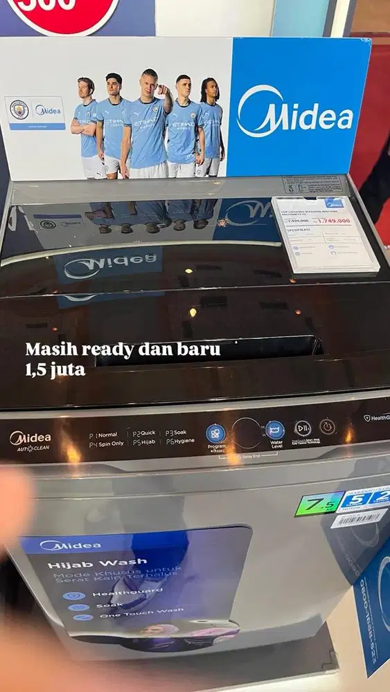 Mesin cuci 1 tabung