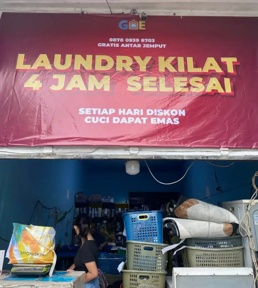 DIBUTUHKAN KARYAWAN LAUNDRY BERPENGALAMAN