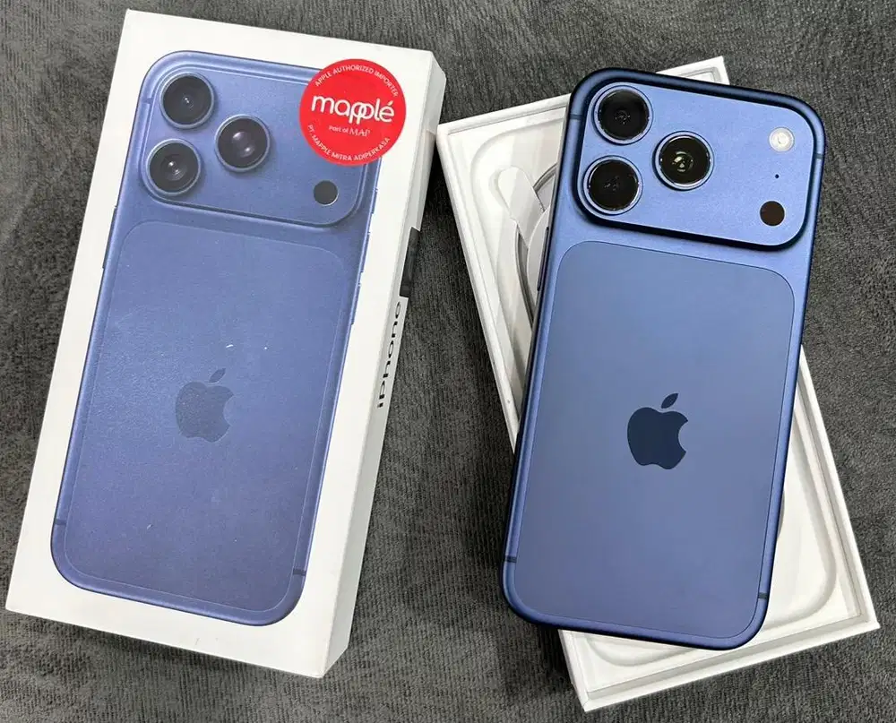 Iphone 17 Pro 1TB blue masih garansi ibox fullset