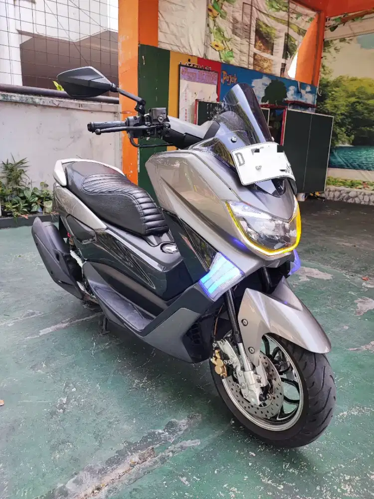 Yamaha Nmax 2015 Abu abu sudah modif