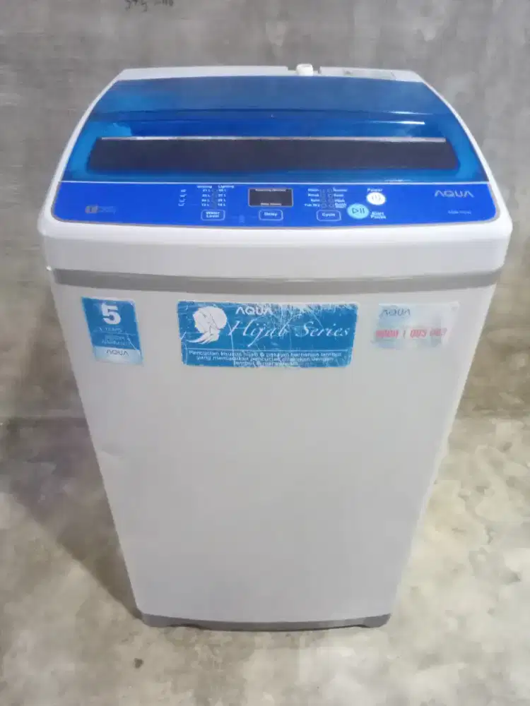 Jual mesin cuci merek AQUA hijap series