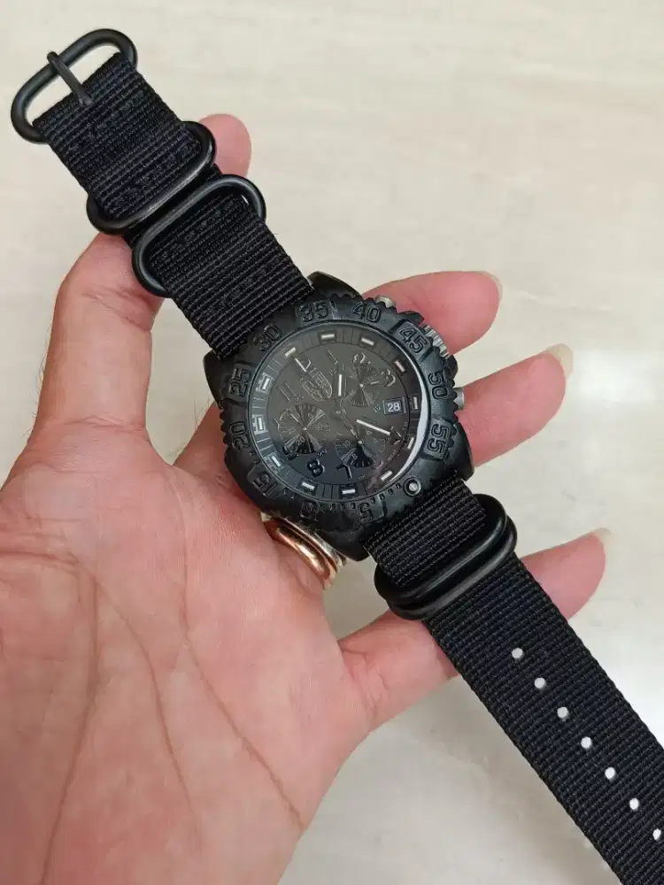 Luminox 3080 carbon case original bekas bagus normal semua