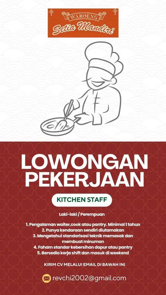 Staff kitchen Wasema