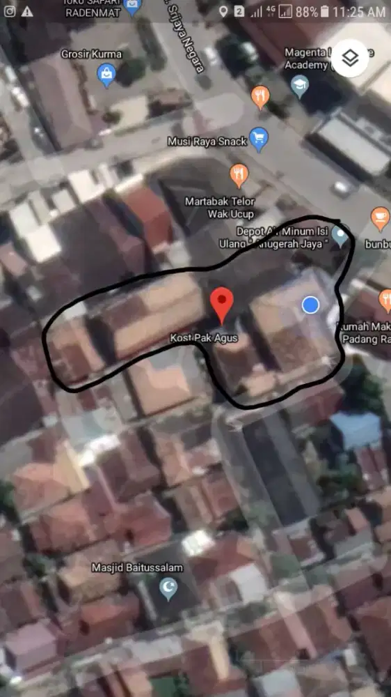 Dijual tanah milik pribadi