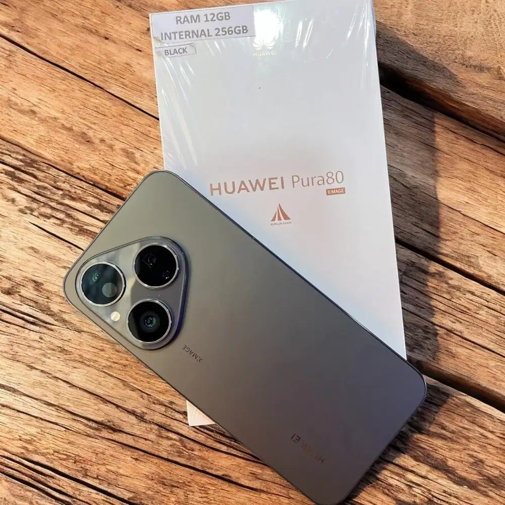 Huawei Pura 80 ram 12/256gb seminggu pakai
