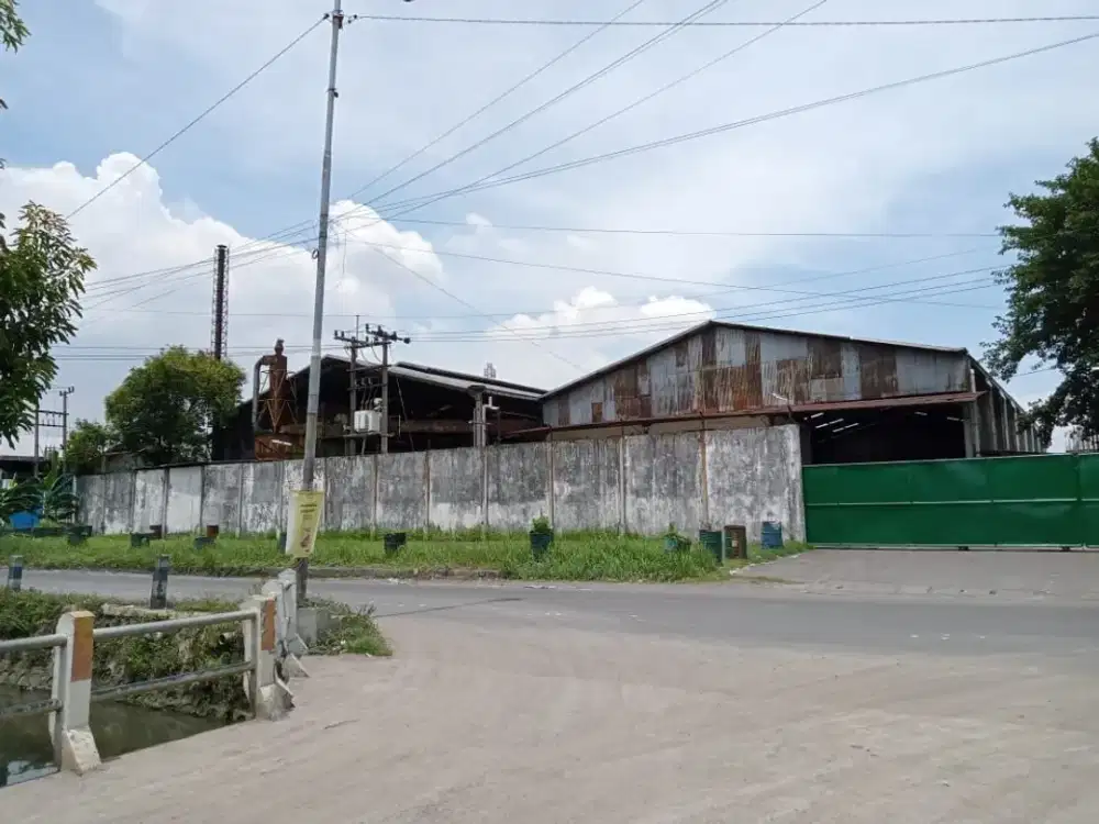 Dijual Pergudangan Gedangan Ex Pabrik Kayu