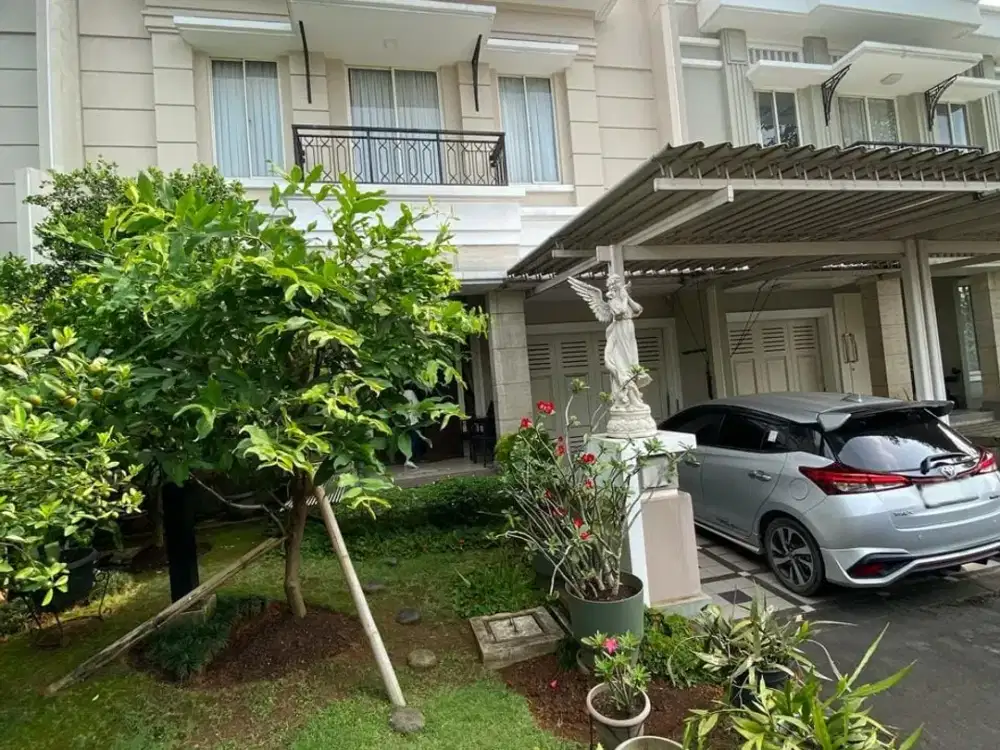TURUN HARGA Dijual Rumah Maxwell Gading Serpong Summarecon Semi Furnished