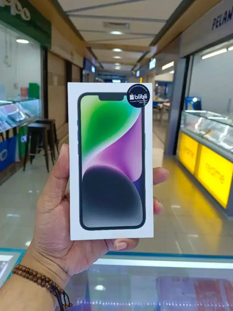 Iphone 14 128gb Midnight Blibli NEW BNOB Real Garansi Resmi 1Tahun