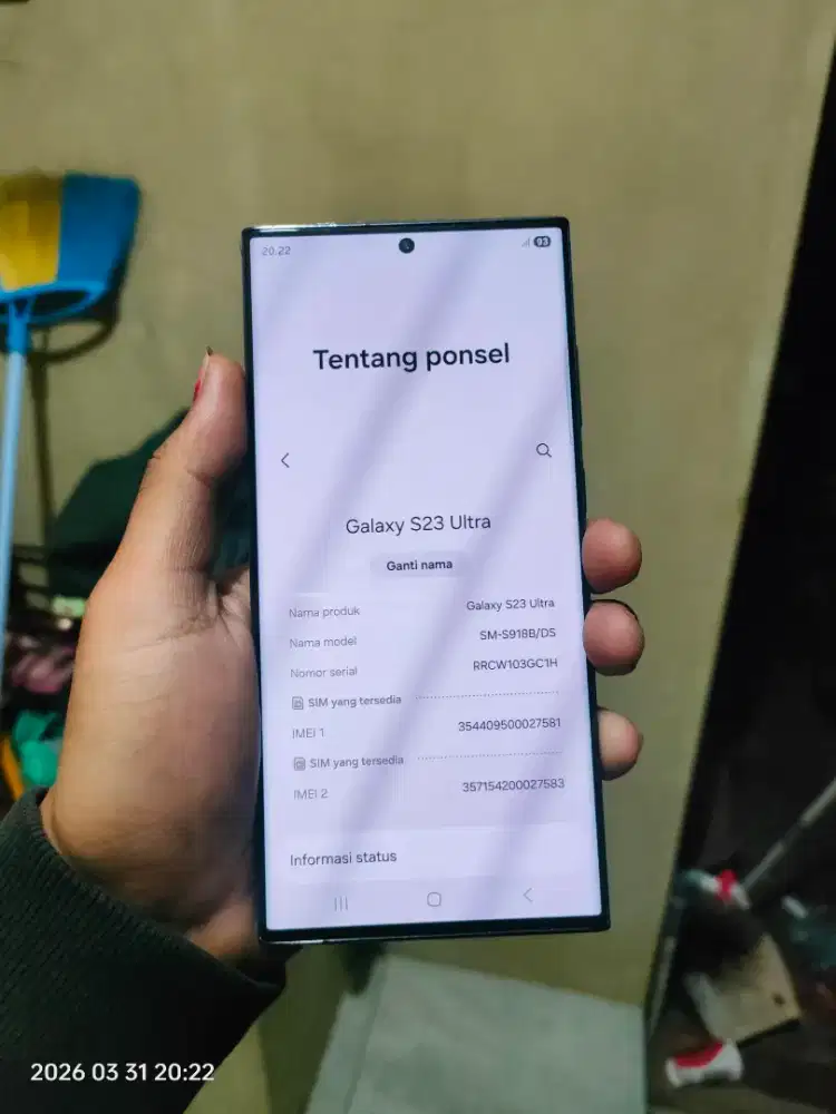 Samsung S23 Ultra Sein