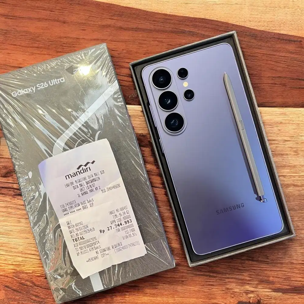 Samsung S26 ultra 12/512gb 1minggu pakai SEIN